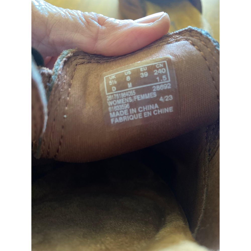 Clarks Paizlee Nora Womens Brown Suede Buckled Platform Clogs Size 8 - Picture 13 of 14